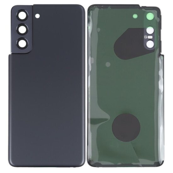 Back Cover with Camera Lens for Galaxy S21 Plus (Non Original) (Phantom Black)
