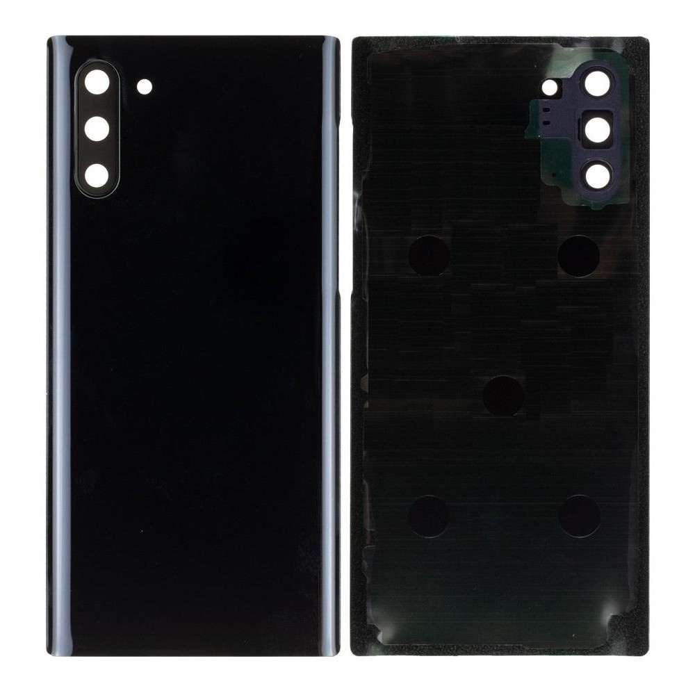 Back Cover for Samsung Note 10 Black Non Original, foto 2 van 2