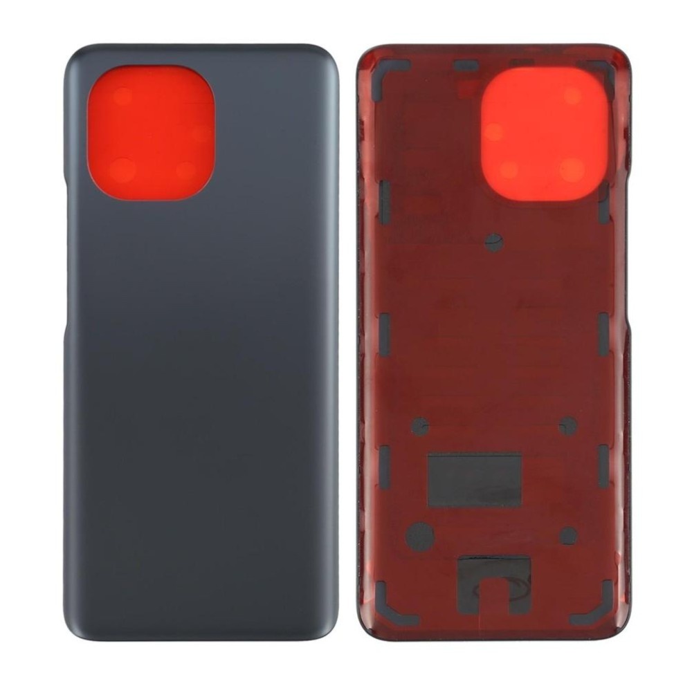 Back Cover for Xiaomi Mi 11 Black Non Original, foto 2 van 2