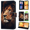GREEN ON 3D Print Wallet Case Lion  Galaxy A51 4G