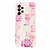 GREEN ON TPU Print Purple Flower For IPhone 14 Pro Max
