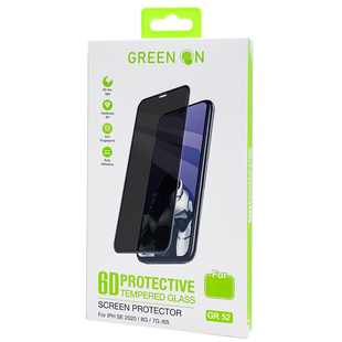 Glass GREEN ON 3D Privacy Protection For IPhone 13 Pro Max GR52