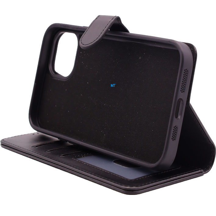 Lavann 2 in 1 Magnetic Leather Bookcase For IPhone 13, foto 2 van 6