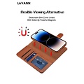 Lavann 2 in 1 Magnetic Leather Bookcase Galaxy S23