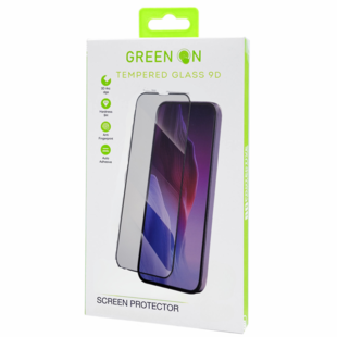 Glass GREEN ON Diamond 9D For IPhone 14 Pro Max GR50