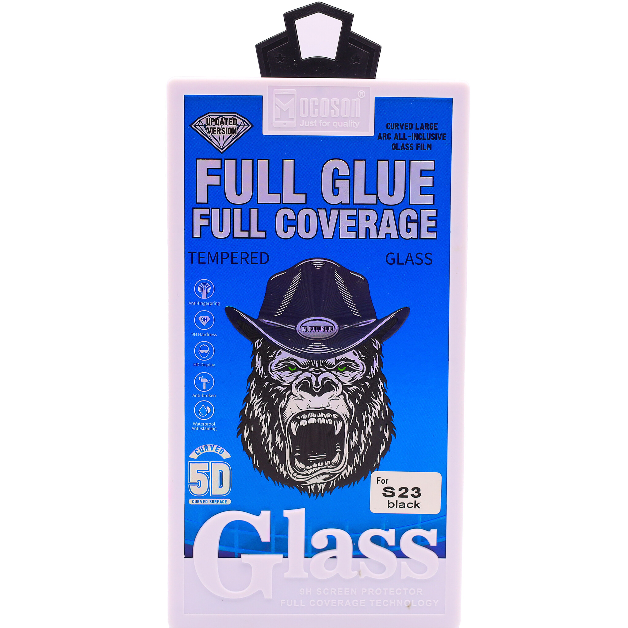 5D Full Glue Coverage Tempered Glass Galaxy S22 Plus