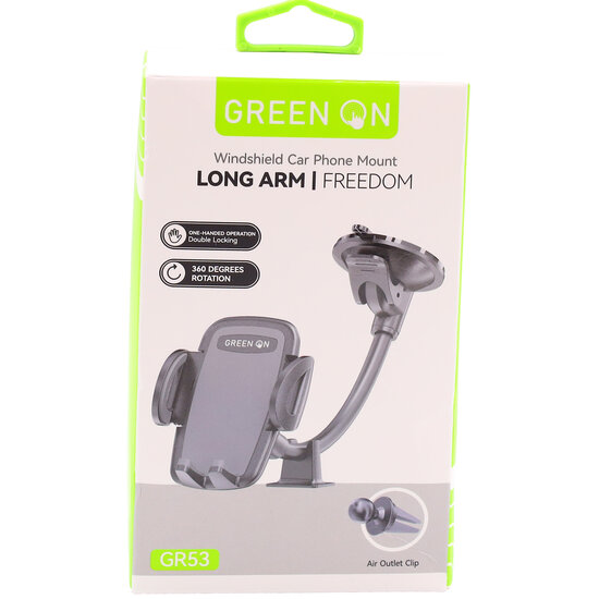 GREEN ON Long Arm Car Houder GR53