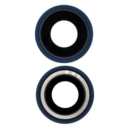 Camera Lens Glass with Frame For IPhone 12 / 12 Mini