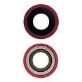 Camera Lens Glass with Frame For IPhone 12 / 12 Mini