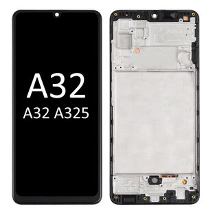 LCD OLED For Galaxy A32 4G With Frame MT Tech Not Original Black