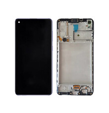 LCD OLED For Galaxy A22 4G With Frame MT Tech Not Original Black