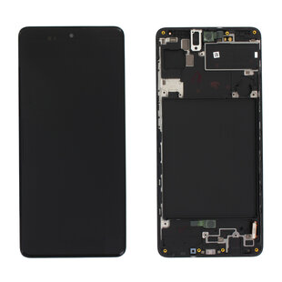 LCD OLED For Galaxy A71 With Frame MT Tech Not Original Black