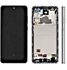 LCD OLED For Galaxy A72 Black With Frame Not Original White Box