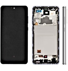 LCD OLED For Galaxy A72 With Frame MT Tech Not Original Purple