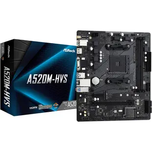 AMD A520M-HVS Micro ATX - Socket AM4 - AMD A520