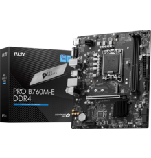 PRO B760M-E DDR4 - Micro ATX - Socket Intel 1700