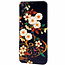 GREEN ON TPU Print White Flower Galaxy S21 FE