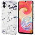 GREEN ON TPU Print Marmer Galaxy A13 5G / A04S