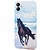 GREEN ON TPU Print Black Horse Galaxy A13 5G / A04S