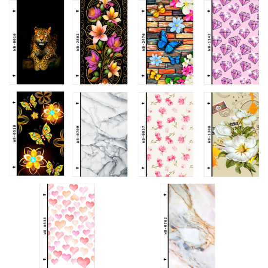 Mobile Phone Back Cover Color Pattern Film  for Cutting Machine