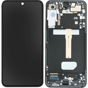 LCD Soft Oled With Frame For Galaxy S22 Plus Gold MT Tech Non Original