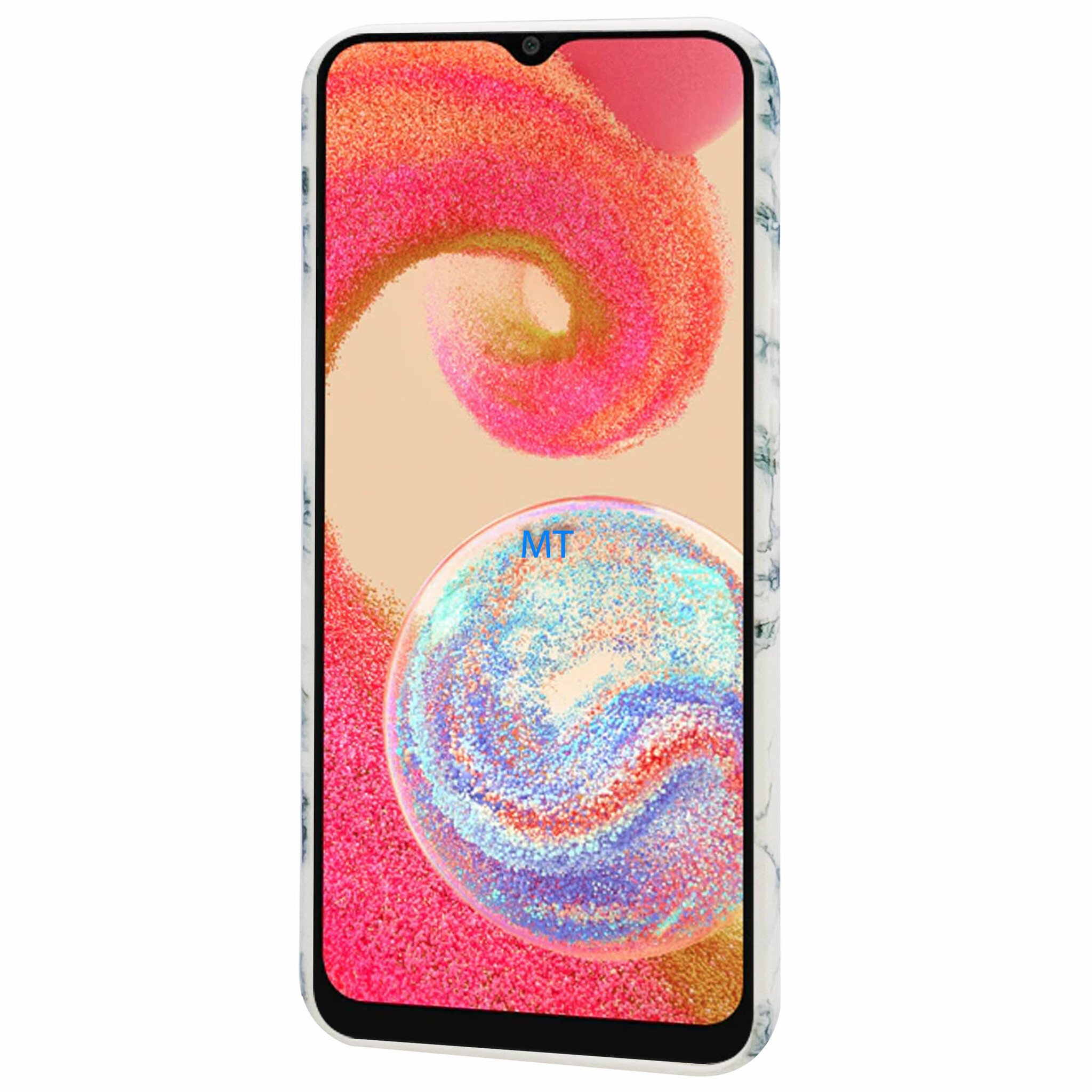 GREEN ON TPU Print Marmer For Oppo A98, foto 2 van 4