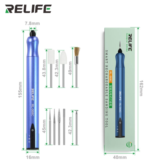 RELIFE RL-068C Smart Rechargeable Sanding Tool
