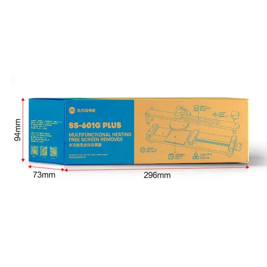 SUNSHINE SS-601G Plus Multifunctional heating-free screen remover 12.9inch