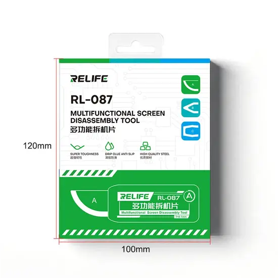 RELIFE RL-087 Multifunctional screen disassembly tool set/3 pcs