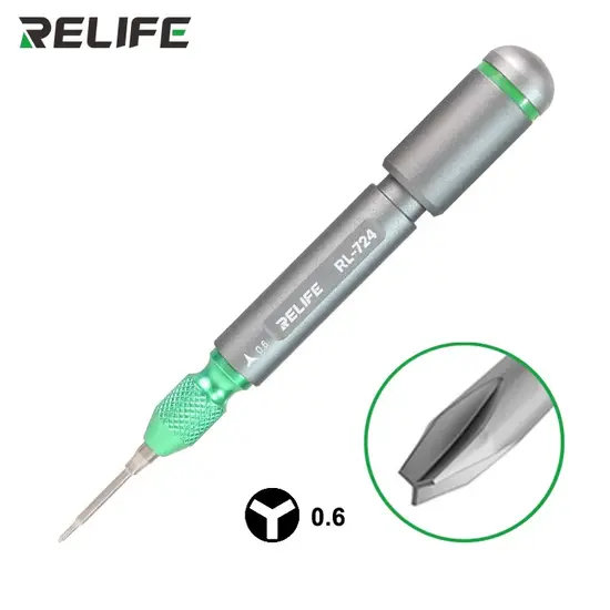 RELIFE RL-724 High precision torque screwdriver Y0.6 Suitable for all IPhones Y Shape Internal Screws
