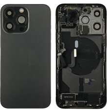 Frame Back Housing Assembly for IPhone 14 Pro Black Non Original