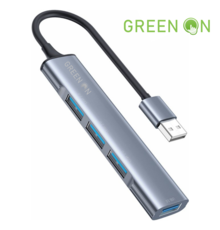 GREEN ON USB Hub Adapter 4 in 1 GR46