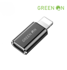 GREEN ON Adapter USB C To Lightning Charge & Data GR43