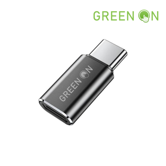 GREEN ON Adapter Lightning to USB-C Charge & Data GR44