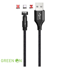 GREEN ON Magnetic Cable USB C GR48