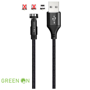 GREEN ON Magnetic Cable Lightning GR49