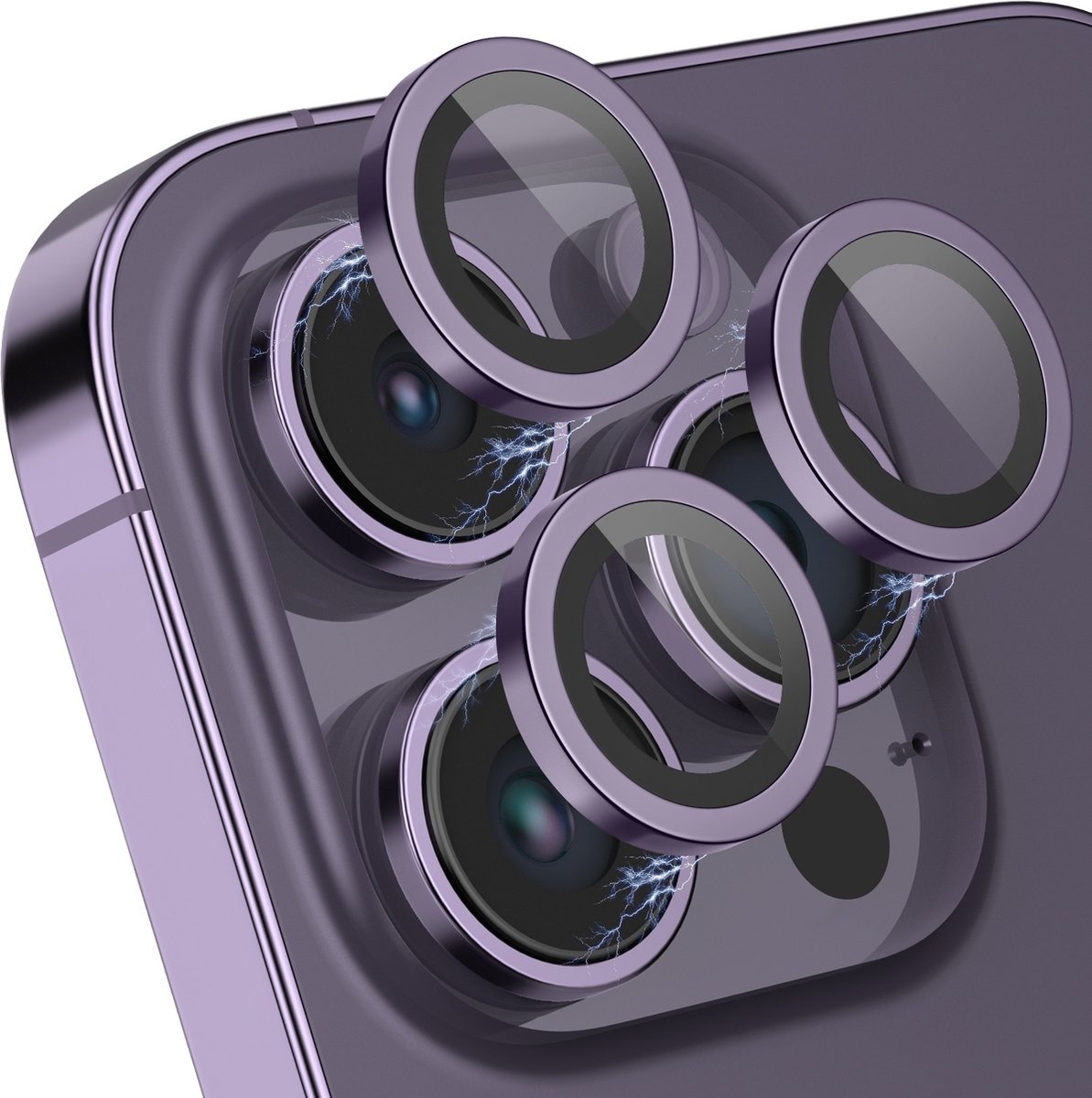 GREEN ON Camera Glass Shield Protection For IPhone 12, foto 3 van 4