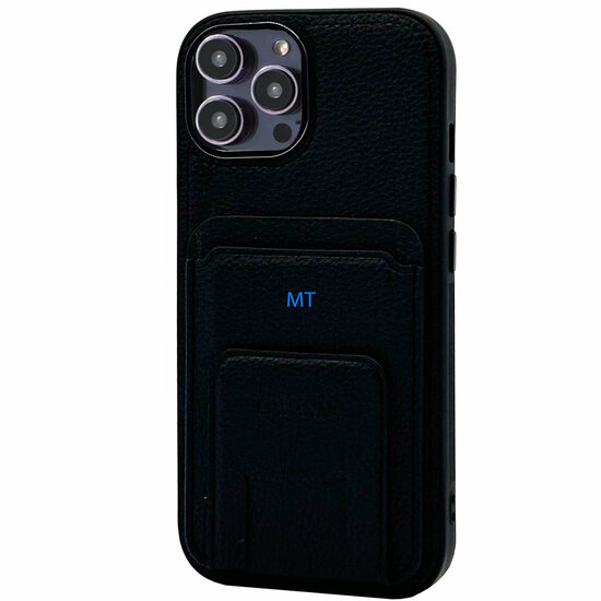 Lavann Stand Leather Case For IPhone 15