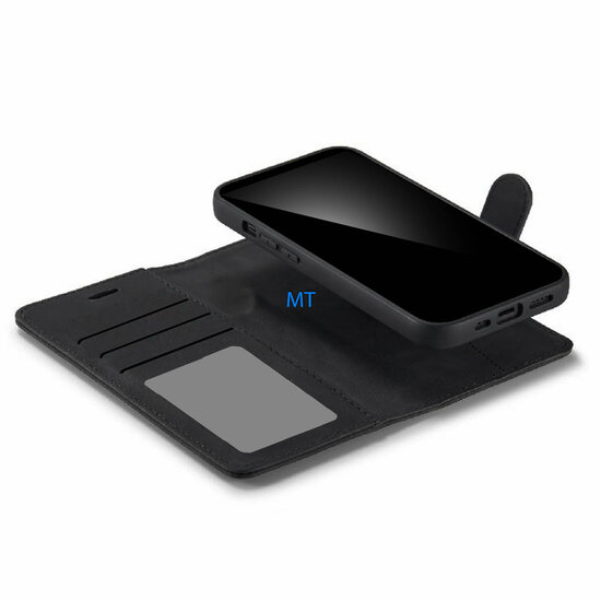 Lavann Magsafe 2 in 1 Leather Bookcase For IPhone 15