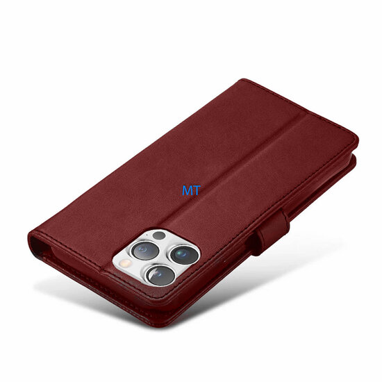 Lavann Magsafe 2 in 1 Leather Bookcase For IPhone 15 Pro Max