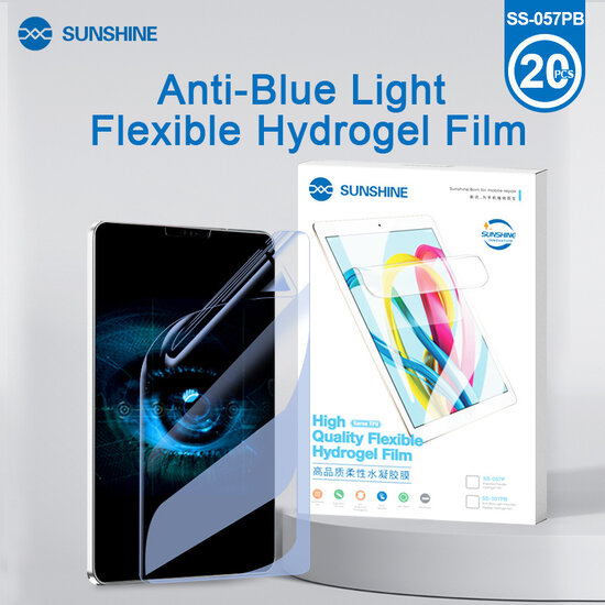 SUNSHINE SS-057PB PAD Anti-blue light imported hydrogel film 20 Pack