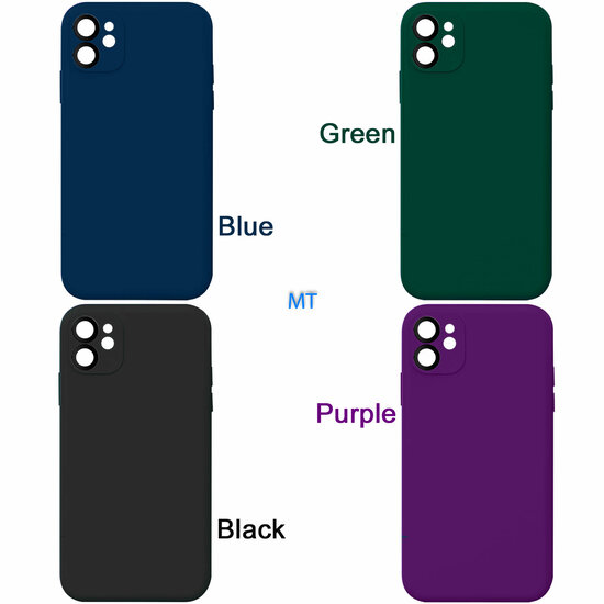 GREEN ON TPU Lens Shield Case For IPhone 15 Pro