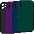 GREEN ON TPU Lens Shield Case For IPhone 15 Plus