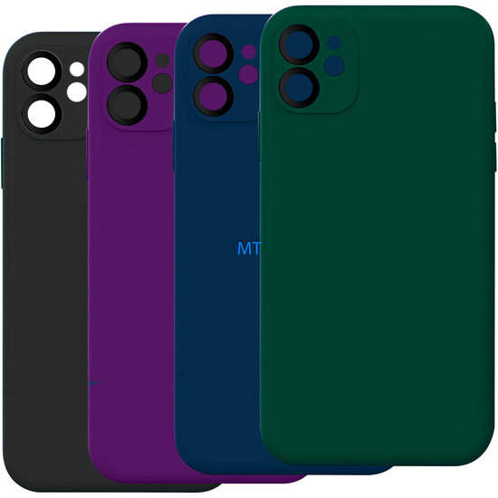 GREEN ON TPU Lens Shield Case For IPhone 15 Plus