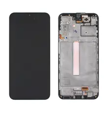 LCD Oled For Galaxy A25 With Frame MT Tech Not Original Black