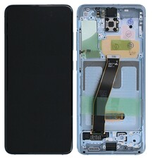 LCD Oled For Galaxy S20 Plus With Frame MT Tech Not Original Blue