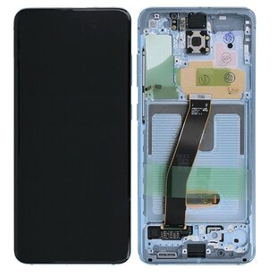 LCD Oled For Galaxy S20 Plus With Frame MT Tech Not Original Blue