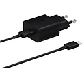 Samsung 15W PD Power Adapter with USB C Cable Black EP-T1510XBE Service Pack