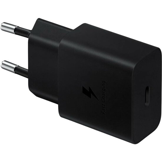 Samsung 15W PD Power Adapter with USB C Cable Black EP-T1510XBE Service Pack