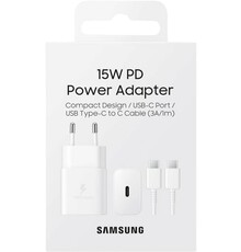 15W PD Power Adapter with USB C Cable White EP-T1510XWE Service Pack